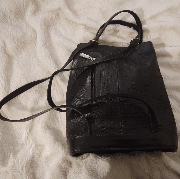 Orifaz-OZ Leather Backpack/Shoulder Bag main image 6